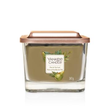 Moyenne bougie élévation parfum Pear & Tea Leaf Yankee Candle