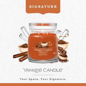 Moyenne Jarre Signature Bâton de Cannelle Yankee Candle